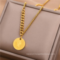 Shangjie Collier OEM Femmes Pendentif pour collier Collier Collier Bijoux en acier inoxydable Collier